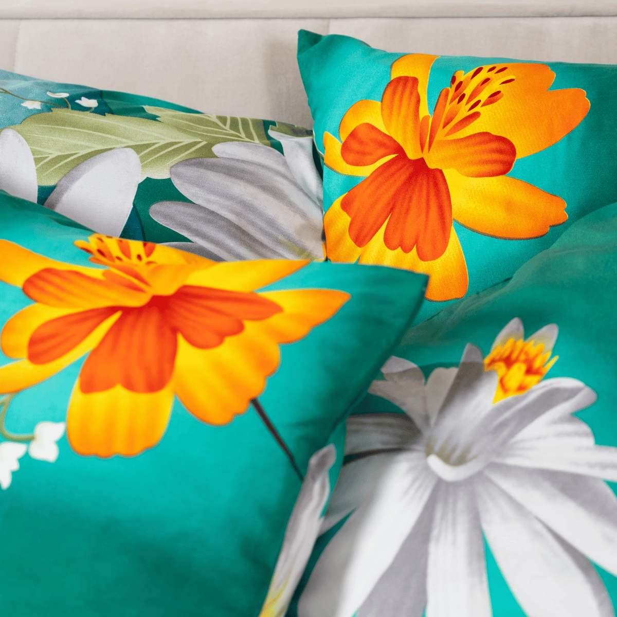 Zelesta Wonderbed Örngott 2-Pack - Spring Flowers