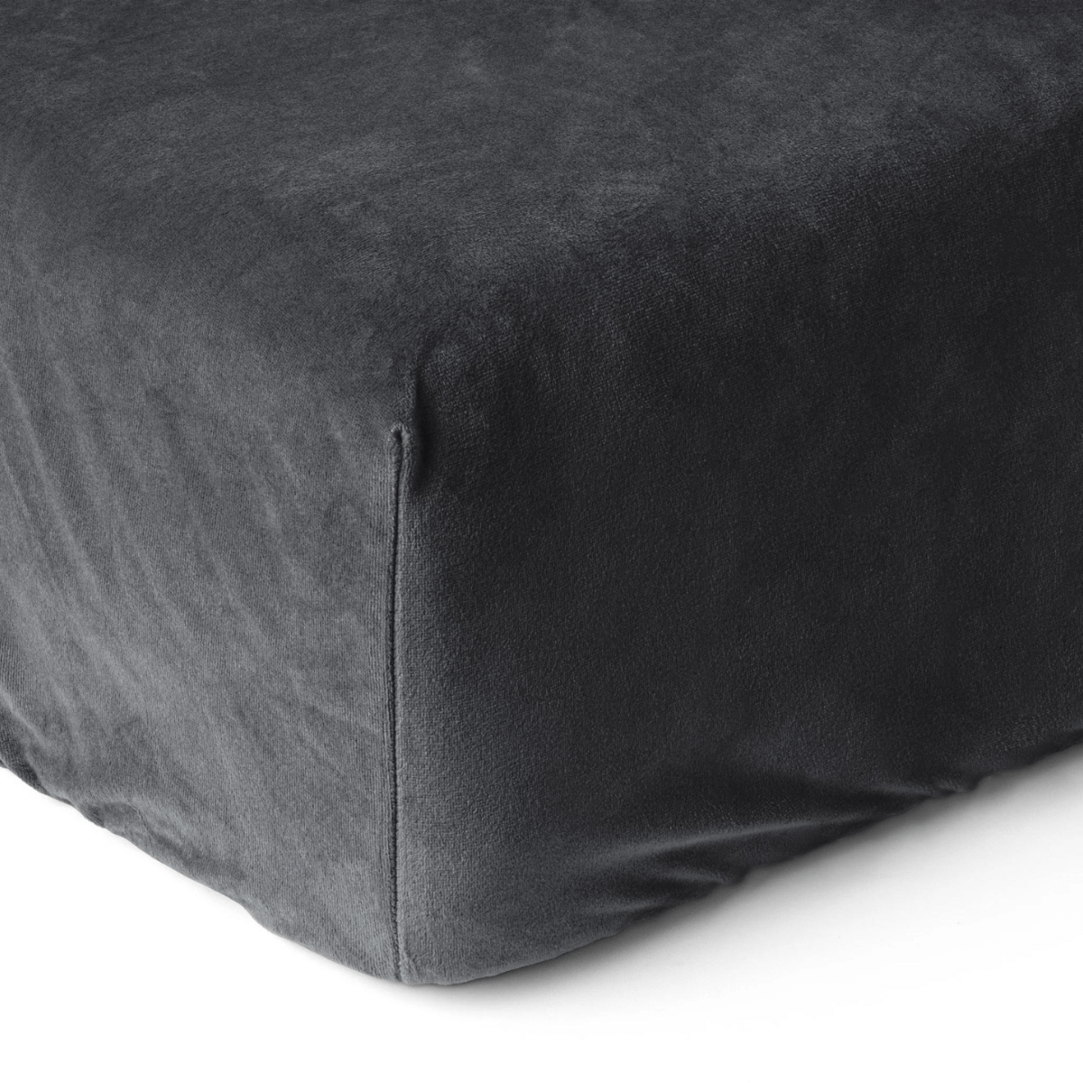 Zelesta Hoeslaken Velvet Antraciet Zacht Luxe Hotel Kwaliteit