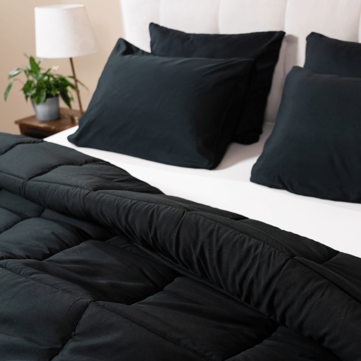 Zelesta Wonderbed Örngott 2-Pack - Svart