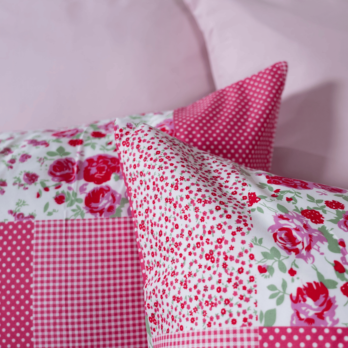 Zelesta Wonderbed Örngott 2-Pack - Patchwork Pink