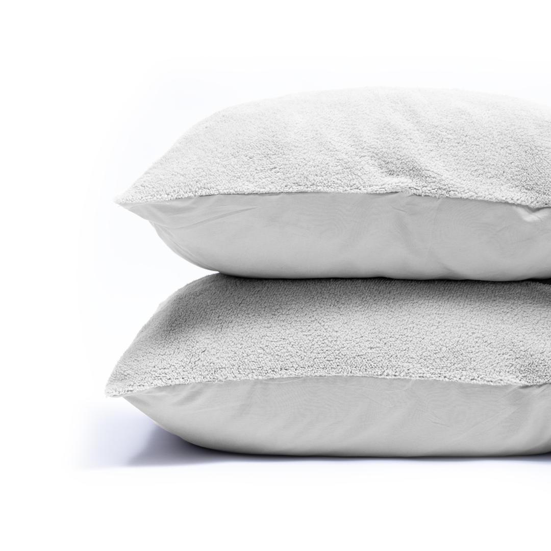 Teddy Örngott 2-Pack - Grå