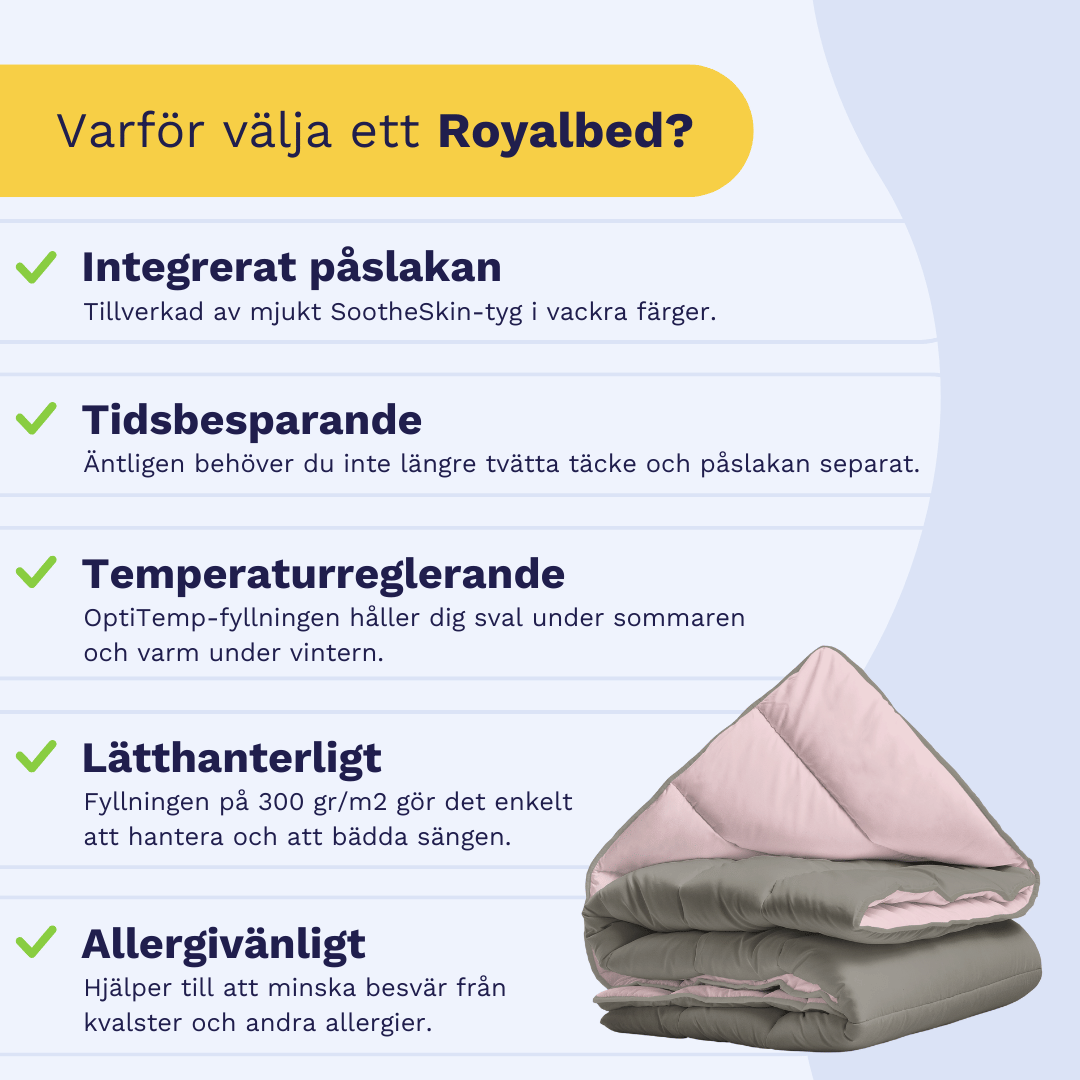 Zelesta Royalbed - Pastellrosa & Mjukgrå