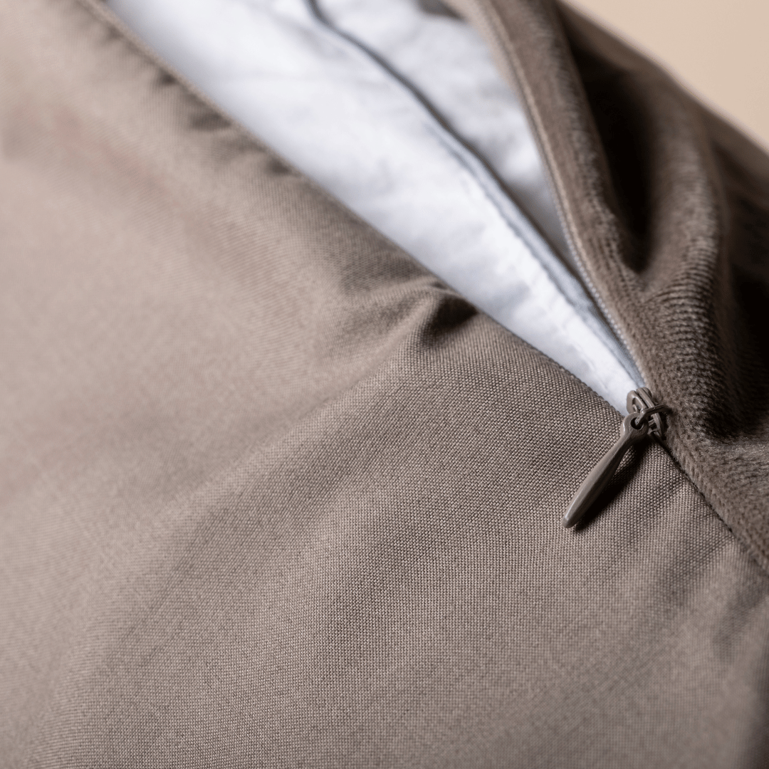 Zelesta Velvetbed Örngott 2-Pack - Taupe