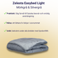 Zelesta Easybed Light - Mörkgrå & Silvergrå