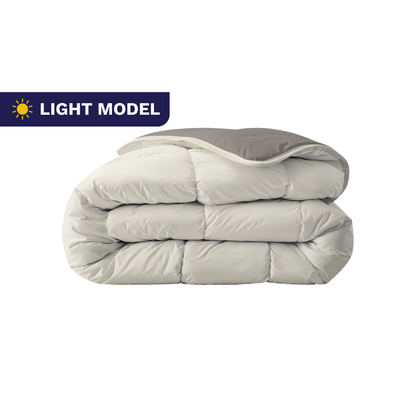 Zelesta Royalbed Light - Mjukgrå & Creme