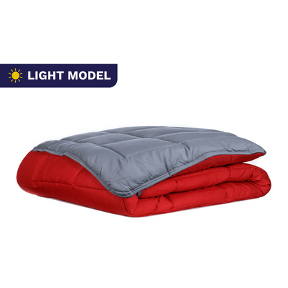 Zelesta Easybed Light - Antracit & Röd