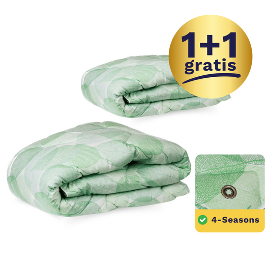 1+1 Zelesta Wonderbed 4 Seasons Double - Fresh Leaf