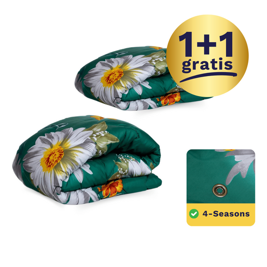 1+1 Zelesta Wonderbed 4 Seasons Double - Spring Flowers