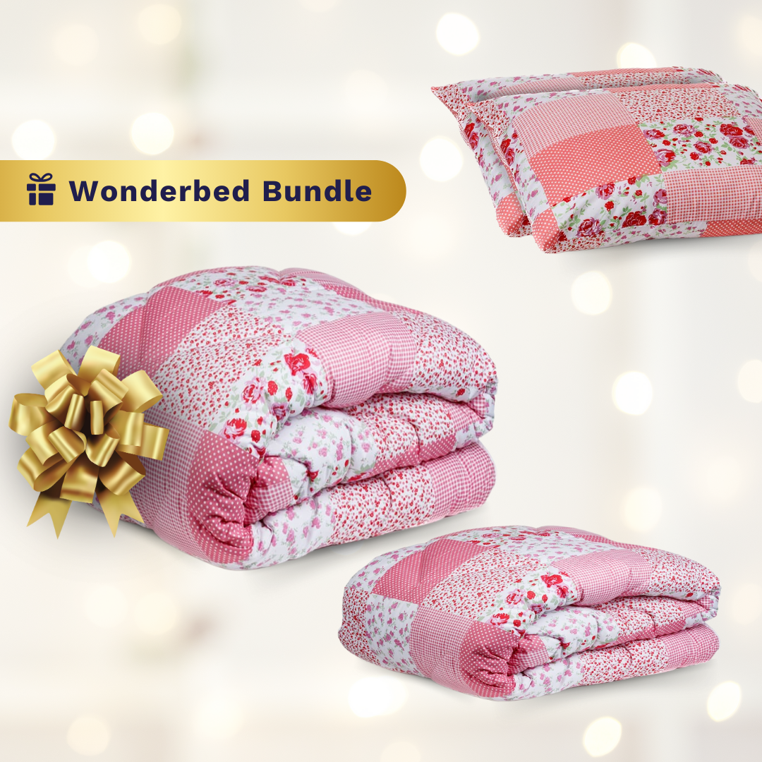 Wonderbed S Bundle - Patchwork Pink