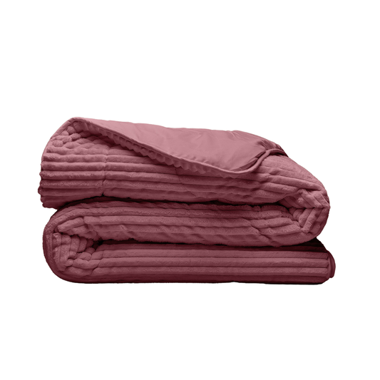 Zelesta Teddy Groovebed - Dusky Pink