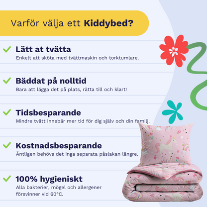 Zelesta Kiddybed - Rainbow Unicorn