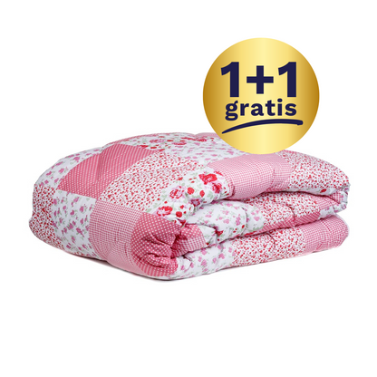 1+1 Zelesta Wonderbed Light - Patchwork Pink