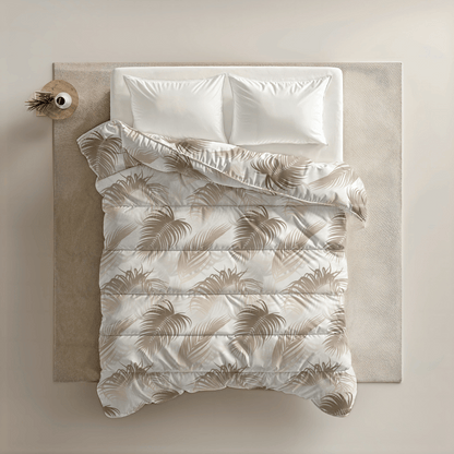 1+1 Zelesta Royalbed - Palm Leaves