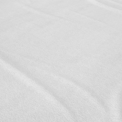 Basic Flannel dra-på-lakan Vit