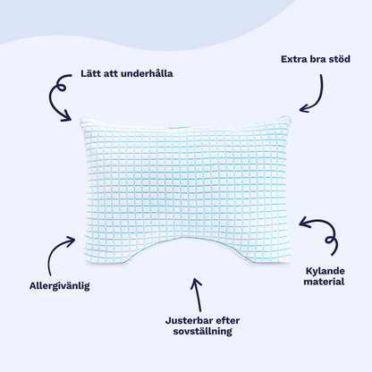 Wonderpillow Premium Microgel Neck Support Cooling 45x65