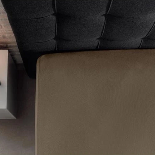 Double Jersey Dra-på-lakan Taupe