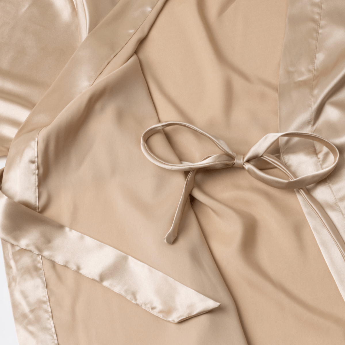 Kimono Satin Champagne